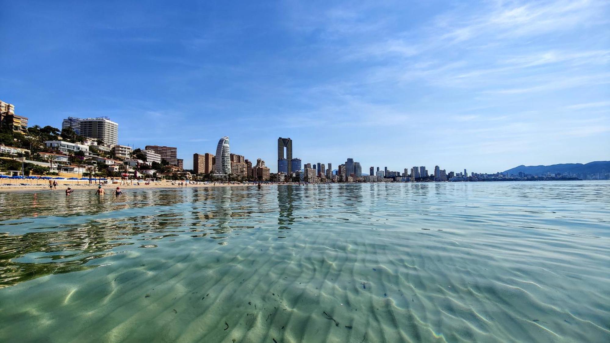 Esmeralda Sea Front Apartment Benidorm Exterior foto